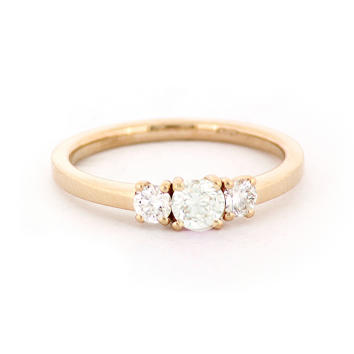 Argentum Collection Diamond Trilogie Ring 750...