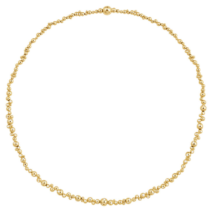 Moonlight Grapes Collier 750 Gelbgold mit Brillanten