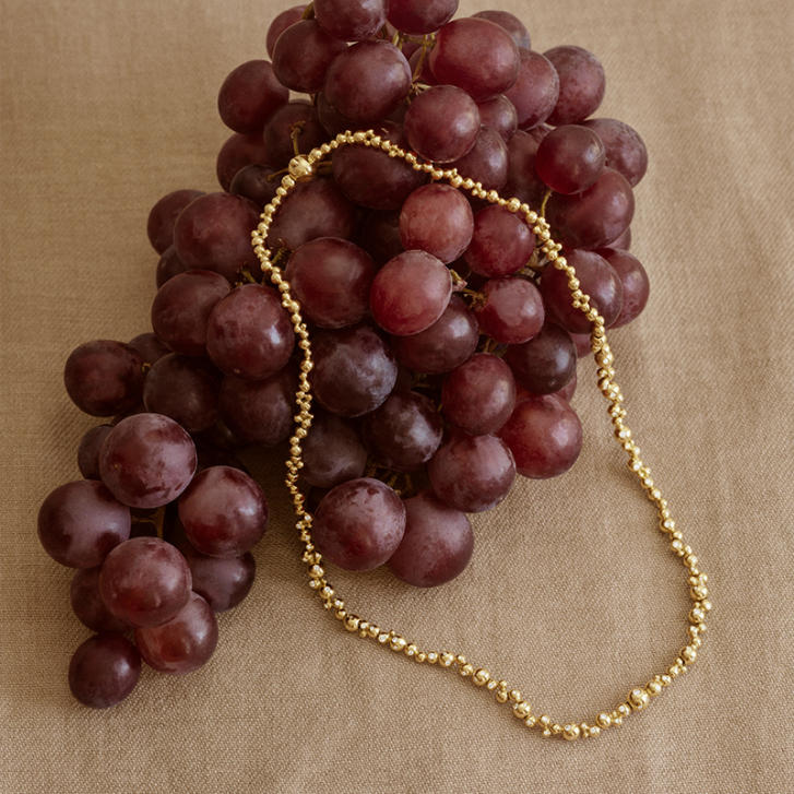 Moonlight Grapes Collier 750 Gelbgold mit Brillanten