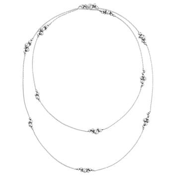Moonlight Grapes Sautoir-Halskette 925 Silber, L: 90 cm