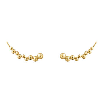 Moonlight Grapes Earcuffs 750 Gelbgold