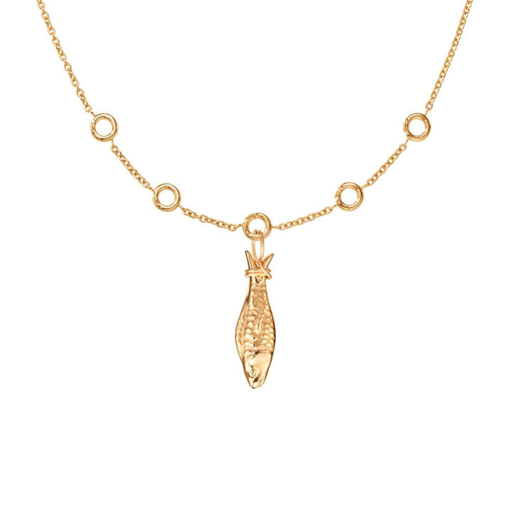 Young Fish Anhänger 750 Gelbgold, medium