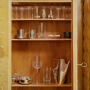 Vase Les Collections Historiques Bund Möhren, versilbert