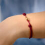 Snakes Mini Charm Armband 750 Gelbgold