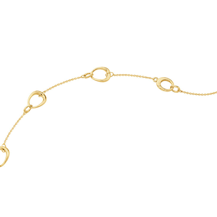 Offspring Kette 750 Gelbgold, medium Loops