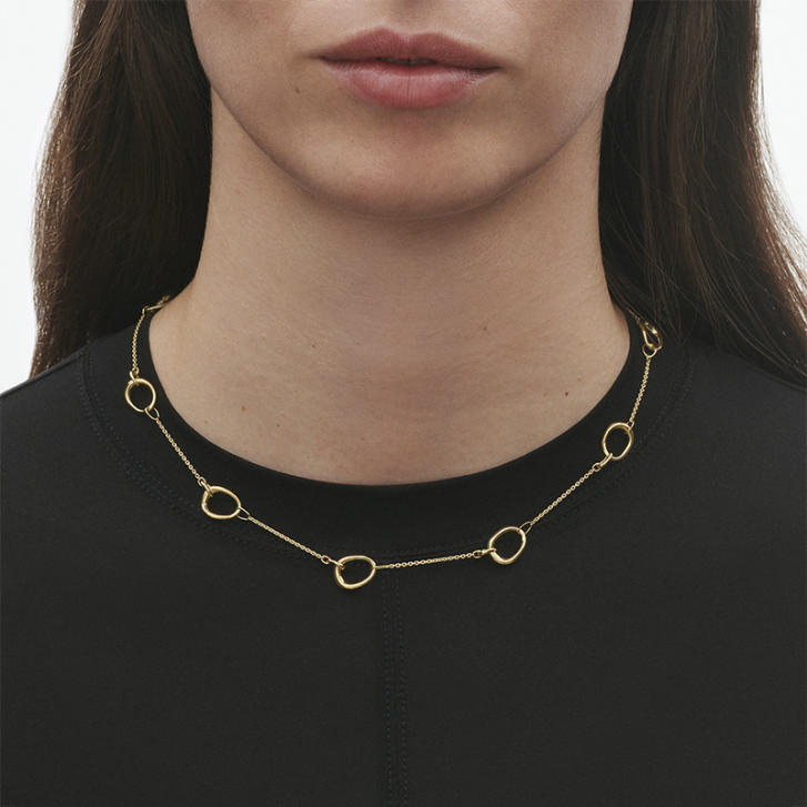 Offspring Kette 750 Gelbgold, medium Loops