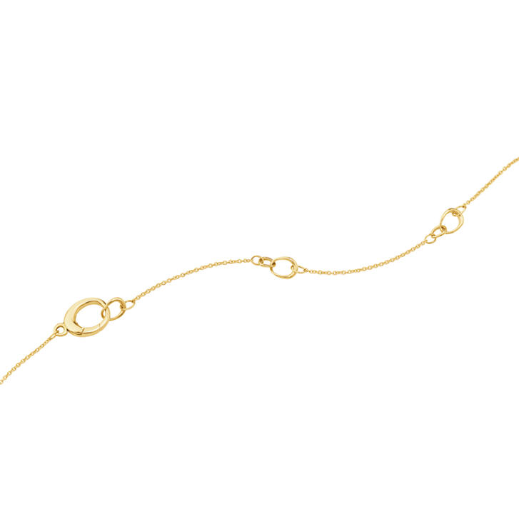 Offspring Kette 750 Gelbgold, small Loops