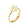 Daisy Ring 925 Silber vergoldet 54