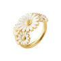 Daisy Ring layered 925 Silber vergoldet