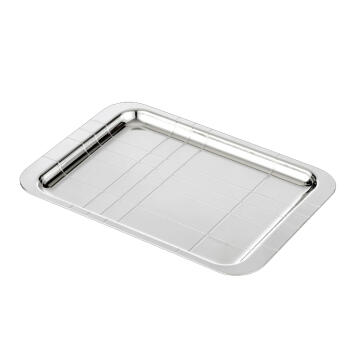 Graphik Tablett versilbert