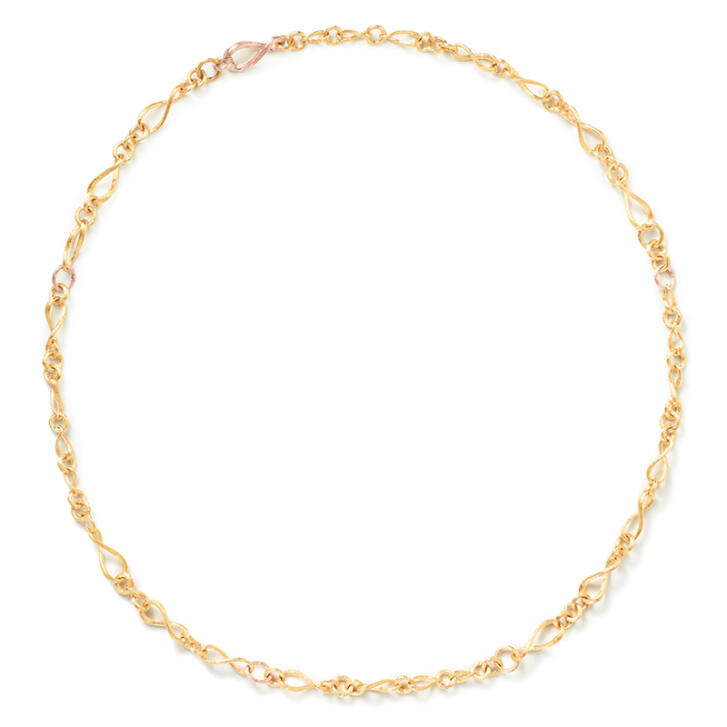 Love Collier mini 750 Gelb- & Roségold