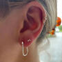 Bow Ohrstecker 925 Silber, mini