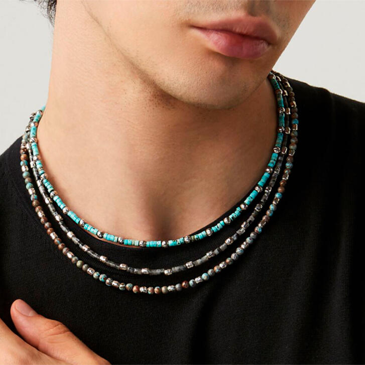 Tango Kette 925 Silber mit Achat