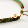 Life Armband OL Mocha 750 Gelbgold