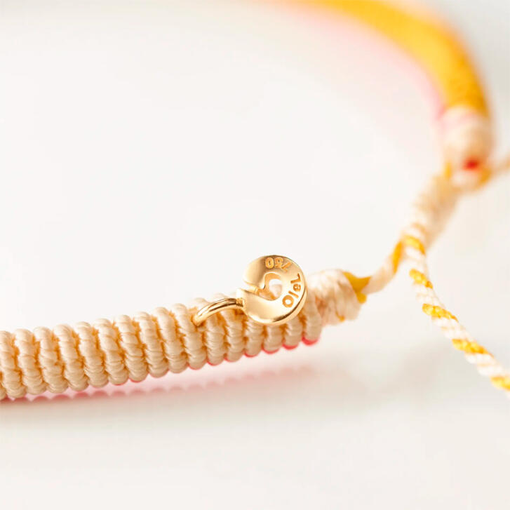 Life Armband OL Honey 750 Gelbgold