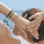 Life Armband OL Seaside 750 Gelbgold