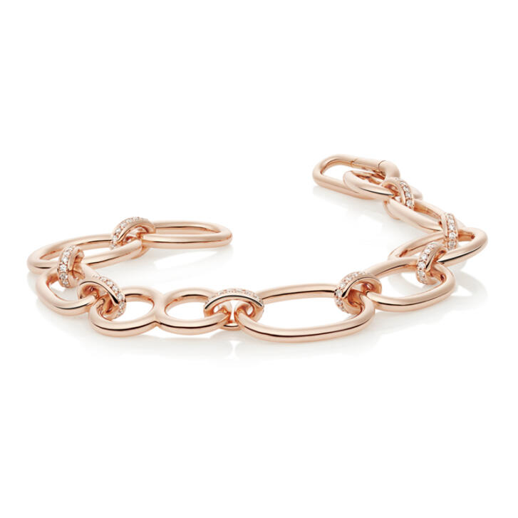 Bron Poppy Armband 750 Roségold mit Brillanten