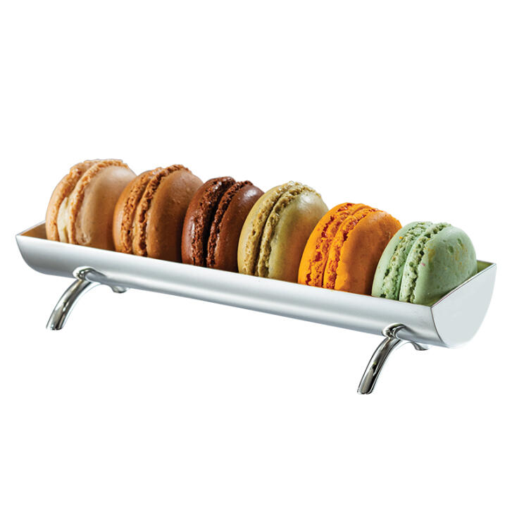 Macaronschale Sweet versilbert