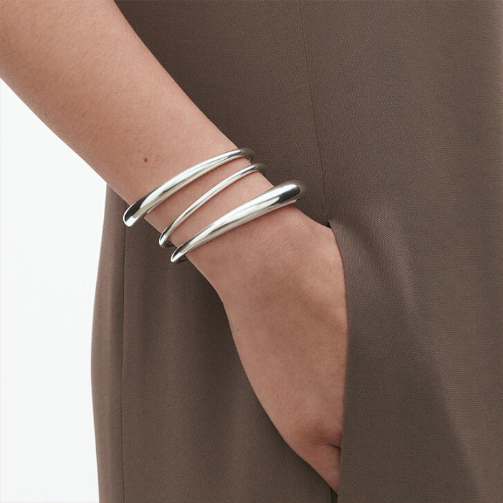 Mercy Twist Armreif 925 Silber