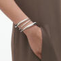 Mercy Twist Armreif 925 Silber