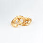 Under The Sea Creolen 750 Gelbgold, mini