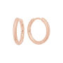 Bron Lux Creolen 750 Roségold Ø 16 mm, eismatt