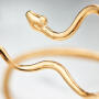 Snakes Armreif 750 Gelbgold mit Brillanten, groß