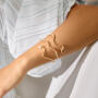 Snakes Armreif 750 Gelbgold mit Brillanten, groß