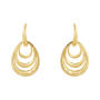 Offspring Ohrringe 750 Gelbgold mit Brillanten