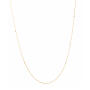 Bird Family Collier 750 Gelbgold mit Brillanten, L: 60 cm