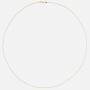 Bird Family Collier 750 Gelbgold mit Brillanten, L: 60 cm