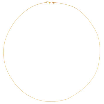 Bird Family Collier 750 Gelbgold mit Brillanten, L: 45 cm