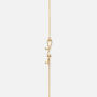 Bird Family Collier 750 Gelbgold mit Brillanten, L: 45 cm