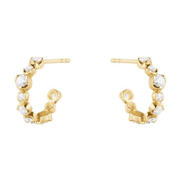 Signature Diamonds Ohrringe 750 Gelbgold mit Brillanten