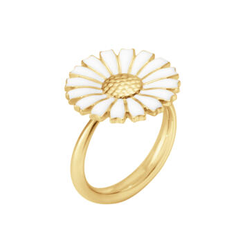Daisy Ring 925 Silber vergoldet