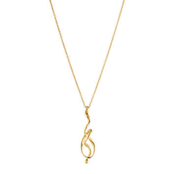 Forget-Me-Knot Anhänger 750 Gelbgold
