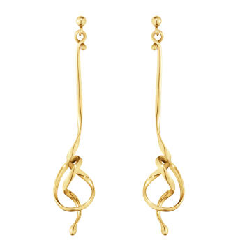 Forget-Me-Knot Ohrringe 750 Gelbgold