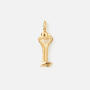 Bird Family Key to the Heart Anhänger 750 Gelbgold