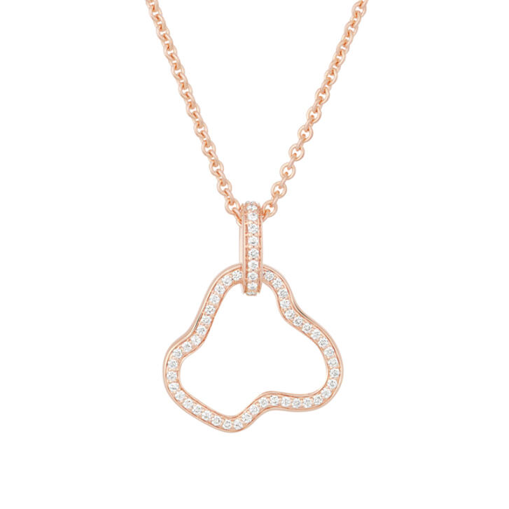 Bron Joy Cloud Anhänger 750 Roségold mit Brillanten