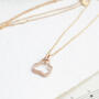 Bron Joy Cloud Anhänger 750 Roségold mit Brillanten