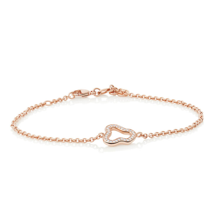 Joy Cloud Armband 750 Roségold mit Brillanten