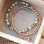 Joy Cloud Armband 750 Roségold mit Brillanten