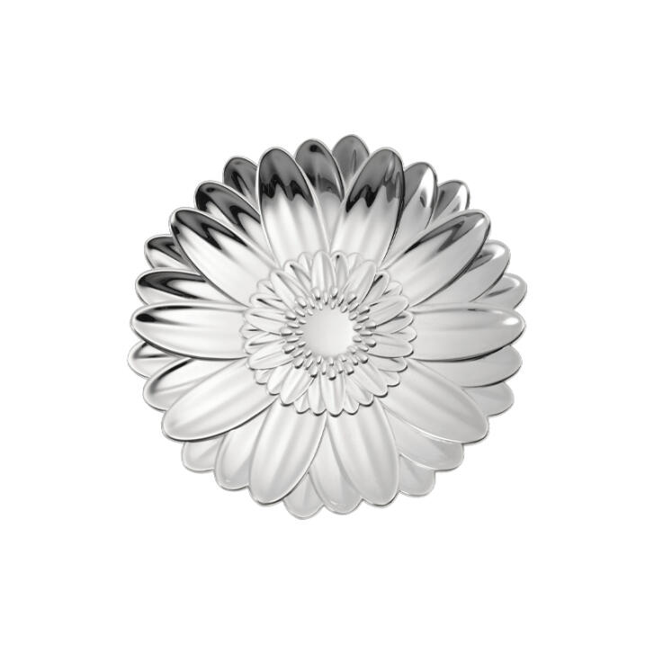 LHerbier Blüte Schale versilbert