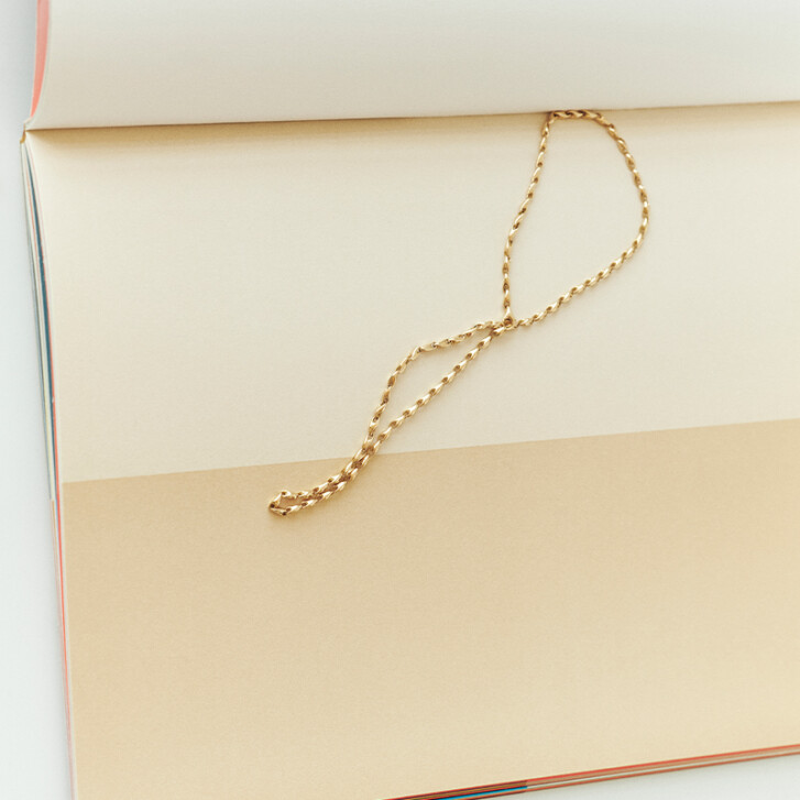 Reflect Collier 750 Gelbgold, dünn