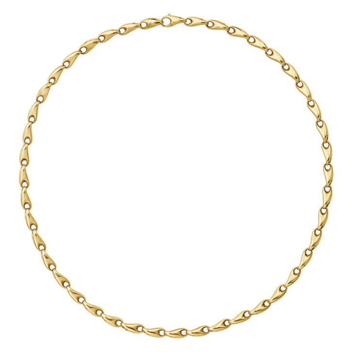 Reflect Link Collier 750 Gelbgold, schmal