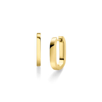 Perception Creolen 750 Gelbgold, small