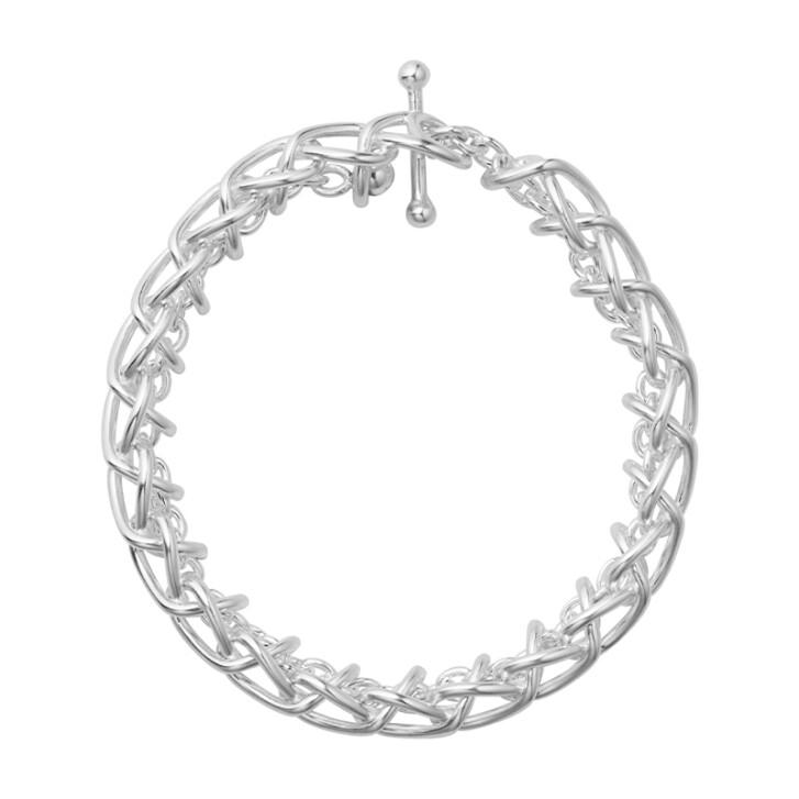 Weft Einzelglieder-Armband 925 Silber