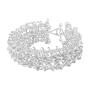 Weft Dreifachglieder-Armband 925 Silber