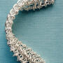 Weft Dreifachglieder-Armband 925 Silber
