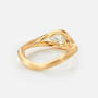 Ocean Drops Solitaire Ring 750 Gelbgold mit Brillant
